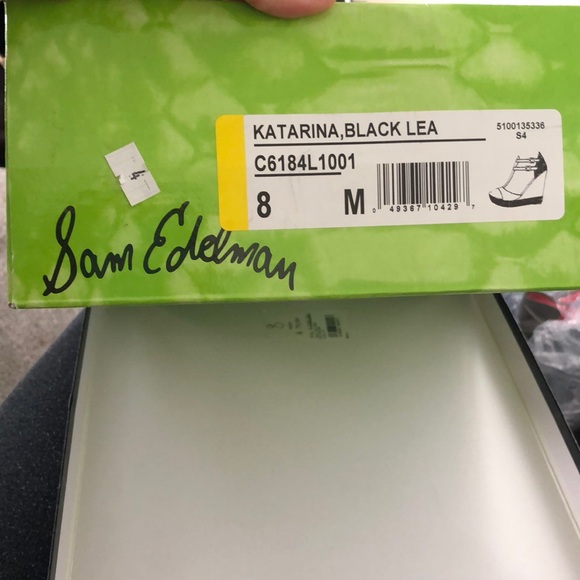 black wedges - Picture 5 of 5